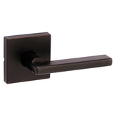 Kwikset Signature Series 154HFL SQT 11P Passage Lever, Non-Locking Lock, Venetian Bronze, Zinc, Residential, 2 Grade